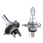 2 PCS H4 72W 1000LM 6000-6500K Super Bright White Light Car Fog LED Bulbs, DC 12-24V, H4