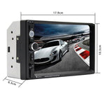เครื่องเล่น MP5 วิทยุบลูทูธรถยนต์ 2 Din 7 นิ้ว รุ่น 7010B รองรับ FM, USB และ TF Card