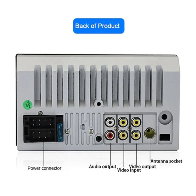 เครื่องเล่น MP5 วิทยุบลูทูธรถยนต์ 2 Din 7 นิ้ว รุ่น 7010B รองรับ FM, USB และ TF Card