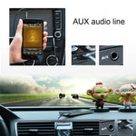 3.5mm Male to USB 2.0 Female Audio Converter Retractable Coiled Cable for Car MP3 Speaker U Disk, Length: 1m, 1pcs