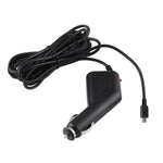 อะแดปเตอร์ชาร์จ USB ขนาดเล็กอเนกประสงค์ สำหรับกล้อง DVR รถยนต์ ระบบนำทาง GPS อินพุต 10V - 48V เอาต์พุต 5V 1.5A, ความยาวสาย: 3.5 เมตร, ความยาวสาย Mini USB: 3.5 เมตร