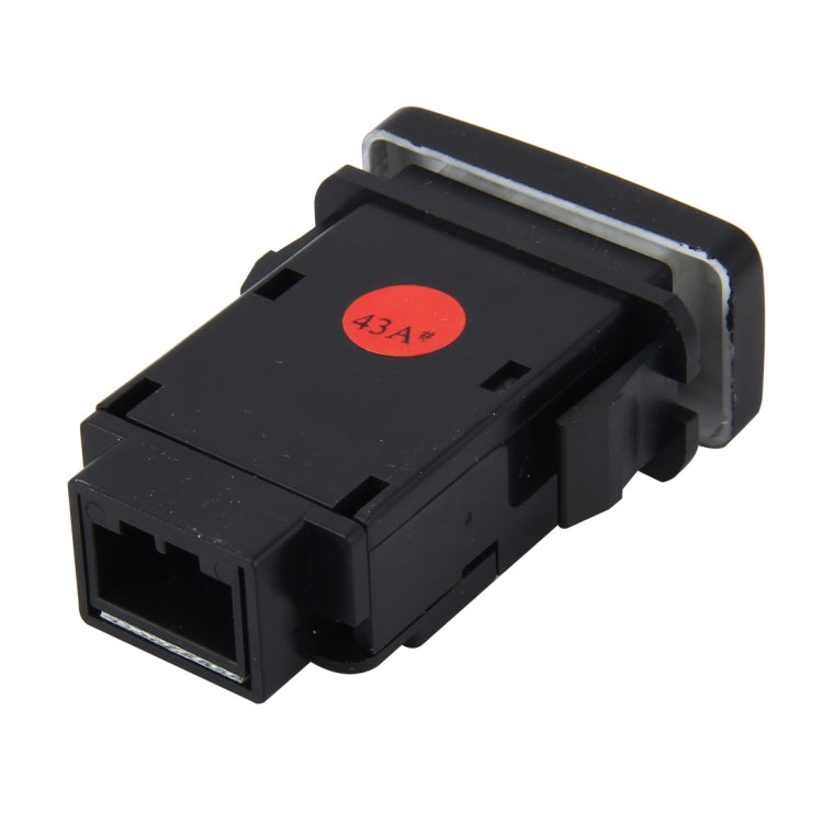 Car Fog Light Lamp Indicator 5 PIN On and Off Button Switch Control 4 Cable Auto Car Fog Light 5 Pin Switch On-Off Button Switch for Toyota, Large Size: 6*2.8*1.7cm, With Cable