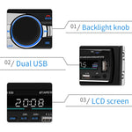 SWM-530 เครื่องชาร์จรถยนต์ 12V แบบ USB คู่ วิทยุ MP3 รองรับ FM และบลูทูธ พร้อมรีโมทคอนโทรล, SWM-530