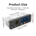 เครื่องรับวิทยุรถยนต์สากล MP5 ขนาด 4.1 นิ้ว รุ่น SWM-7805C หน้าจอสัมผัส รองรับ FM & Bluetooth & การ์ด TF พร้อมรีโมทคอนโทรล