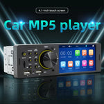เครื่องรับวิทยุรถยนต์สากล MP5 ขนาด 4.1 นิ้ว รุ่น SWM-7805C หน้าจอสัมผัส รองรับ FM & Bluetooth & การ์ด TF พร้อมรีโมทคอนโทรล