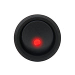20 Amp 12 Volt Triple Plugs LED ON OFF Rocker Power Switch