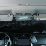 ผ้าบังแดดกระจกหน้ารถ SUV ป้องกันแสงแดด รังสียูวี ขนาด: 140 x 75cm, 140*75cm