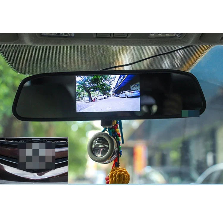 จอมอนิเตอร์รถยนต์ TFT-LCD สี ขนาด 5.0 นิ้ว 480*272 รองรับฟังก์ชันหน้าจอกลับอัตโนมัติ