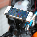 Universal 12V Motorcycle USB Phone Charger with Holder, Suitable for 3.5-6.5 inch Smartphones, X-3
