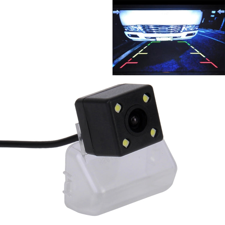 656×492 Effective Pixel HD Waterproof 4 LED Night Vision Wide Angle Car Rear View Backup Reverse Camera for 2012 Version Mazda CX-5, Mazda CX-5