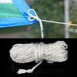 10m Multi-purpose Utility Household Use Camping Gardening Rope Nylon Braided Cord, 10m