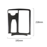 Car Carbon Fiber Left Drive Gear Position Panel Decorative Sticker for Mercedes-Benz W204 2007-2013 / W212 2010-2012, Left Drive Gear Position (W212)