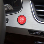 Car Engine Start Key Push Button Cover Trim Aluminum Alloy Sticker Decoration for Audi, For Audi