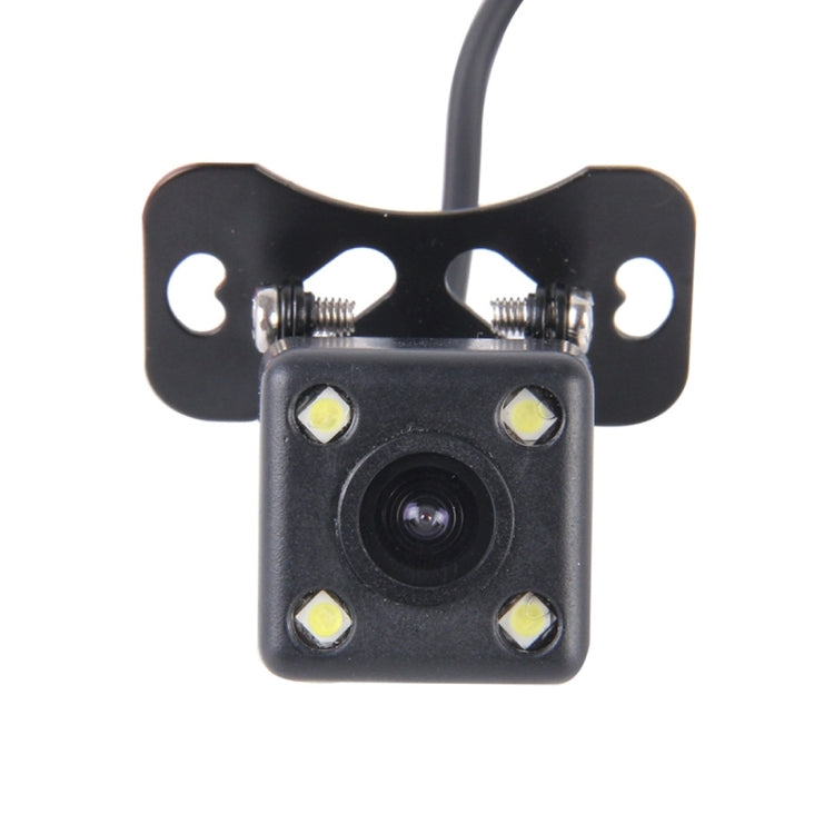 628 x 582 Effective Pixel PAL 50Hz Waterproof Universal Car Rear View Backup Camera With 4 LED Lamp, DC 12V, Wire Length: 4m, 4 LED Lamp