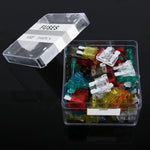 100 PCS 5Amp 7.5Amp 10Amp 15Amp 20Amp 25Amp 30Amp Add-a-circuit Fuse Tap Adapter Blade Fuse Holder(Big Size), Big Size