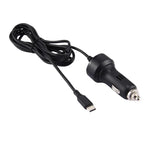 อะแดปเตอร์ชาร์จรถยนต์ USB-C / Type-C 2.4A สำหรับ Nintendo Switch ความยาวสาย: 2ม.(สีดำ), อะแดปเตอร์ชาร์จรถยนต์