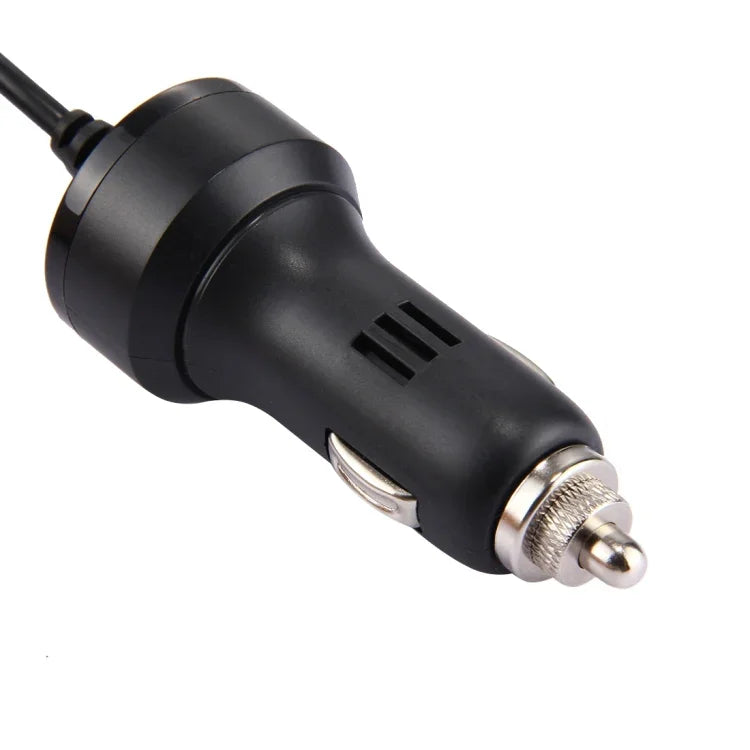 อะแดปเตอร์ชาร์จรถยนต์ USB-C / Type-C 2.4A สำหรับ Nintendo Switch ความยาวสาย: 2ม.(สีดำ), อะแดปเตอร์ชาร์จรถยนต์