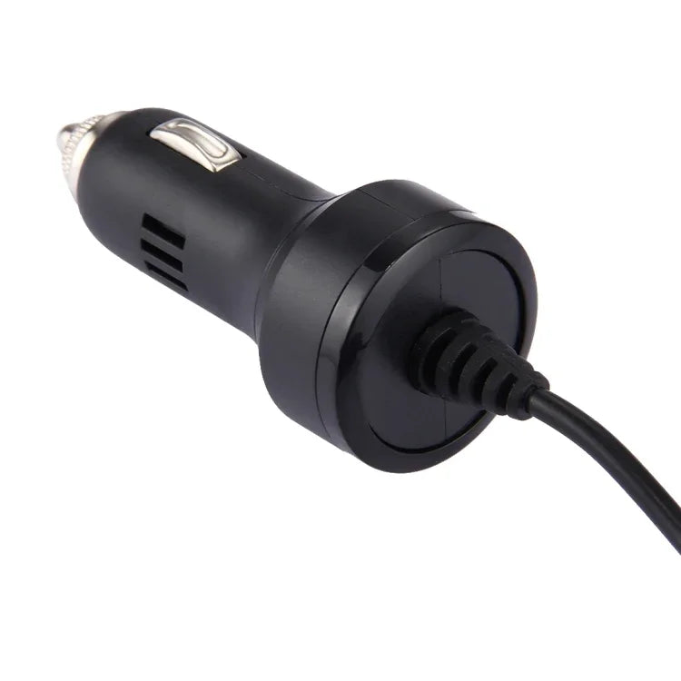 อะแดปเตอร์ชาร์จรถยนต์ USB-C / Type-C 2.4A สำหรับ Nintendo Switch ความยาวสาย: 2ม.(สีดำ), อะแดปเตอร์ชาร์จรถยนต์