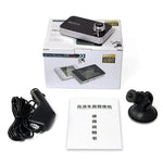 K6000 กล้องติดรถยนต์ขนาด 2.3 นิ้ว มุมกว้าง 90 องศา ความละเอียด Full HD 720P รองรับการ์ด TF (สูงสุด 32GB) / ตรวจจับการเคลื่อนไหว พร้อมไฟเติมแสงกลางคืน 2 ดวง, K6000