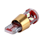 2 ชิ้น ไฟส่องทางรถยนต์ T10 3W กระแสคงที่ พร้อมหลอด 12 SMD-3030, DC 9-18V, หลอด 12 SMD-3030