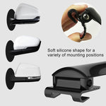 3R-094 Auxiliary Rear View Mirror Car Adjustable Blind Spot Mirror Wide Angle Auxiliary Rear View Side Mirror for Left Mirror, 3R-094 (White), 3R-094(Black)
