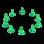 10PCS 2W T4.2 Wedge Instrument Panel LED Light Dashboard Gauge Cluster Indicator Lamp Bulb, 2W T4.2, T4.2