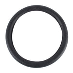 Crocodile Texture Universal Rubber Car Steering Wheel Cover For 34-48cm Wheel