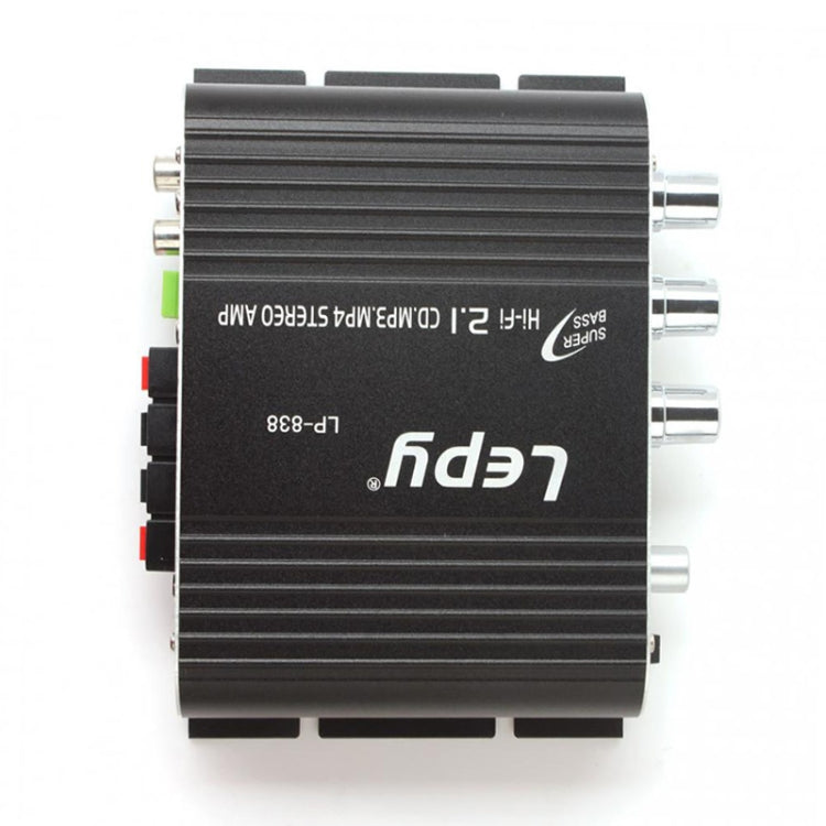 เครื่องขยายเสียงซับวูฟเฟอร์รถยนต์ 2.1CH HIFI รองรับ MP3