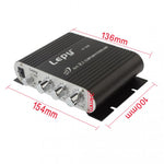 เครื่องขยายเสียงซับวูฟเฟอร์รถยนต์ 2.1CH HIFI รองรับ MP3