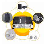 เครื่องขยายเสียงซับวูฟเฟอร์รถยนต์ 2.1CH HIFI รองรับ MP3