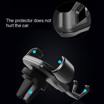 Litchi Texture Gravity Car Mount Phone Holder, Litchi Texture(Black), Litchi Texture(White)