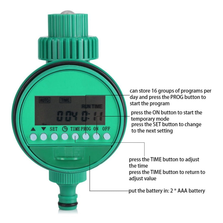 Automatic Watering Controller Timer Garden Water Timer Sprinkler Irrigation Controller Irrigation Timer Controller Watering Kits, Water Timer 2