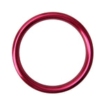 4 PCS Car Outlet Decorative Rings Aluminum Alloy Air Outlet Chrome Trim Ring Car Dashboard  Air Vents Cover Sticker Decoration for Audi A3, For Audi A3
