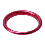 4 PCS Car Outlet Decorative Rings Aluminum Alloy Air Outlet Chrome Trim Ring Car Dashboard  Air Vents Cover Sticker Decoration for Audi A3, For Audi A3