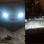 2 PCS 9005 18W 1800 LM 6000K IP68 Casnbus Constant Current Car LED Headlight with 2 COB Lamps, DC 9-36V, 9005