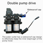 DC 12V Portable Double Pump High Pressure Outdoor Car Cigarette Lighter Washing Machine Vehicle Washing Tools, Double Pump