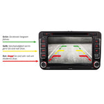 PZ600L-2 Europe Car License Plate Frame Front Rear View Camera, PZ600L-2