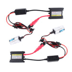 2PCS 35W HB4/9006 2800 LM Slim HID Xenon Light with 2 Alloy HID Ballast, High Intensity Discharge Lamp, Color Temperature: 4300K, 9006