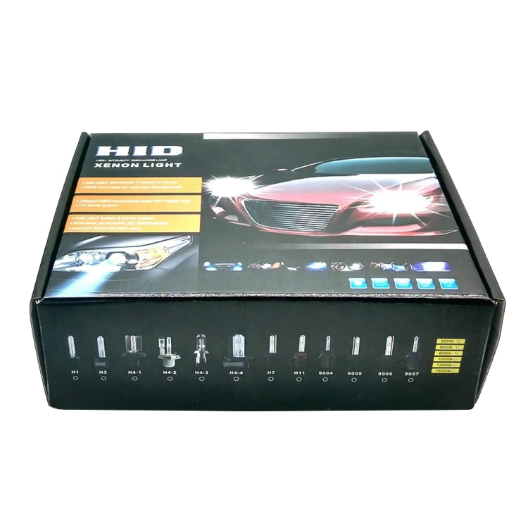 2PCS 35W HB4/9006 2800 LM Slim HID Xenon Light with 2 Alloy HID Ballast, High Intensity Discharge Lamp, Color Temperature: 4300K, 9006