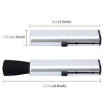 Car Portable Scalable Nylon Cleaning Brush with ABS Handle, 1PCS+Silver, 1PCS+Black