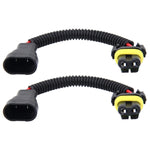 2 PCS 9005/9006 Car HID Xenon Headlight Male to Female Conversion Cable, 9005/9006