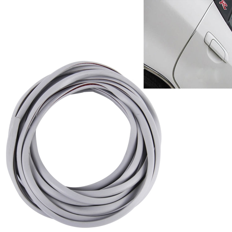 5m Car Decorative Strip PVC Chrome Decoration Strip Door Seal Window Seal, Black, Grey, Blue, Red, Transparent, White