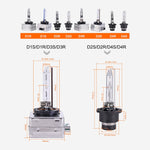 2 PCS D4R 35W 3800 LM 8000K HID Bulbs Xenon Lights Lamps, DC 12V, D4R