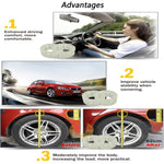 2 PCS Car Auto C+ Type Shock Absorber Spring Bumper Power Cushion Buffer, Spring Spacing: 32mm, Colloid Height: 60mm, C+ Type（Spring Spacing: 32mm, Height: 60mm）
