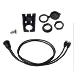 1m Flush Mount USB 3.0 Dock Car Ship Motorcycle Dashboard Panel Male to Female Data Waterproof Extension Cord, For Cable Length: 1m