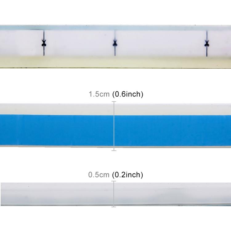2 PCS 30cm DC12V 4.2W Ultra-thin Car Auto Double Colors Turn Lights / Running Lights, with LED SMD-2835 Lamp Beads (Turn Lights: Yellow Light; Running Lights: White Light), Turn Lights: Yellow Light; Running Lights: White Light