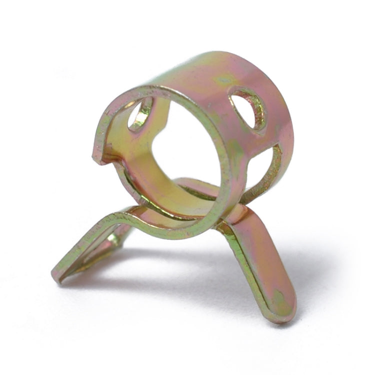 10 PCS 11mm Car Spring Clip Fuel Line Hose Clip Water Pipe Air Tube Clamp Fastener, 10 PCS 11mm