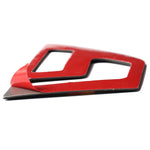 2 PCS German Flag Car Carbon Fiber Right Drive Seat Adjustment Panel Decorative Sticker for Mercedes-Benz W204 2007-2013, Right Drive Seat Adjustment (A)