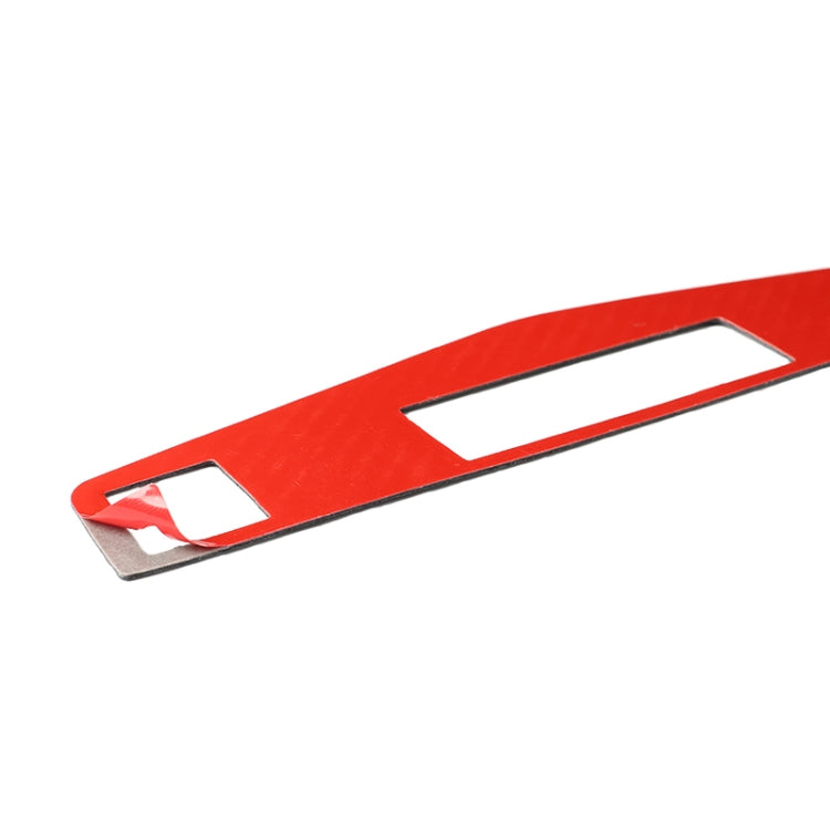 Car Carbon Fiber Center Console Panel Decorative Sticker for Mercedes-Benz W204 C Class 2007-2010, Center Console (B)