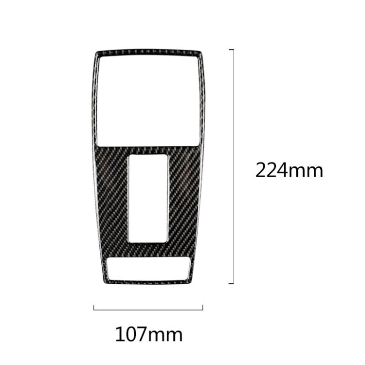Car Carbon Fiber Reading Lamp Frame Decorative Sticker for Mercedes-Benz W204 2007-2013 / W212 2010-2012, Reading Lamp Frame